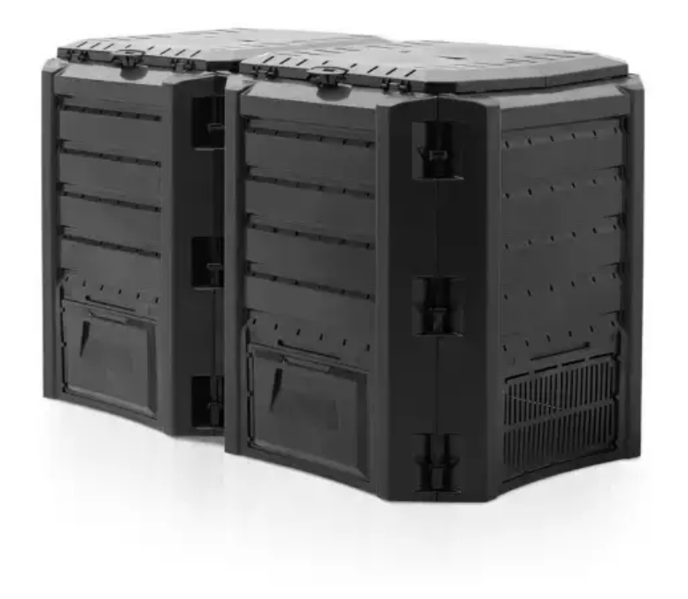 Компостер садовий 800 л Prosperplast Compogreen IKLM800C-S411 2 модуля чорний