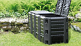 Компостер садовий 1200 л Prosperplast Compogreen PIKSM1200C-S411 3 модулі чорний, фото 5