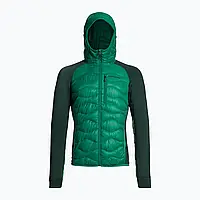 Urbanshop com ua Гібридна куртка чоловіча Peak Performance Helium Down Hybrid Hood зелена G77855130 РОЗМІРИ