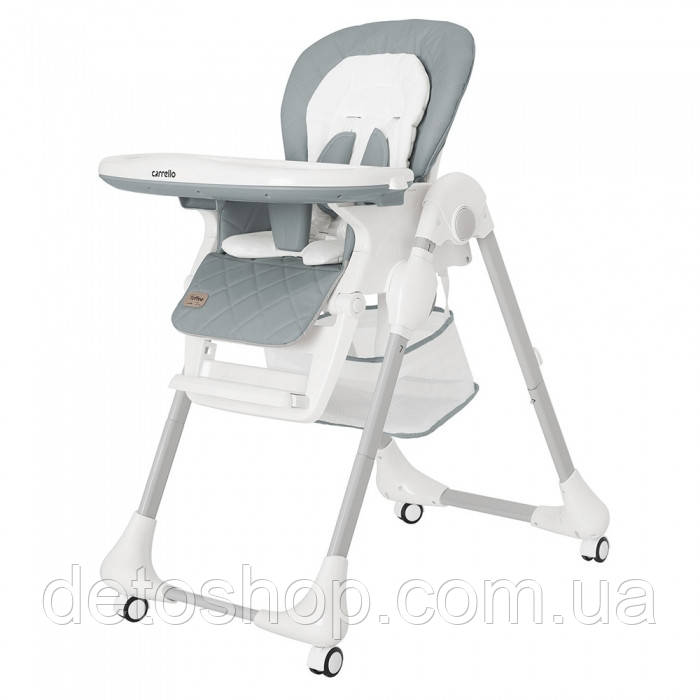 Стільчик для годування Carrello Toffee CRL-9502/3 (cloud grey) Сірий