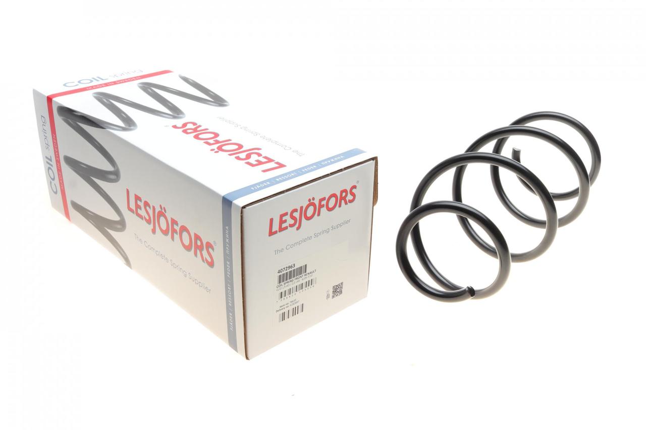 Пружина передня Renault Clio 1.5dCi 2.0 16V 05-10 (Lesjofors 4072963)