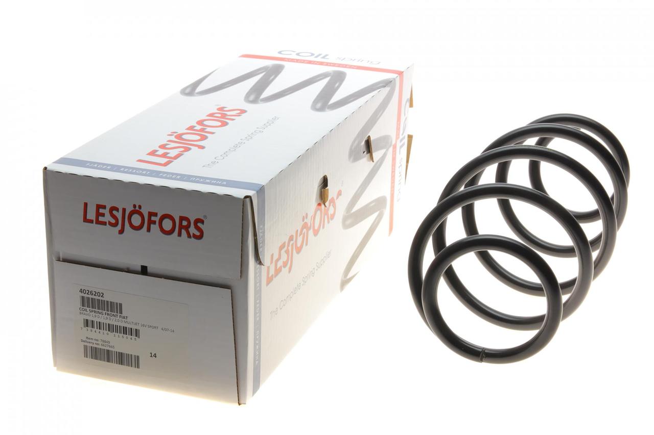 Пружина передня Fiat Bravo 1.9 2.0D Multijet 07-14 (Lesjofors 4026202)