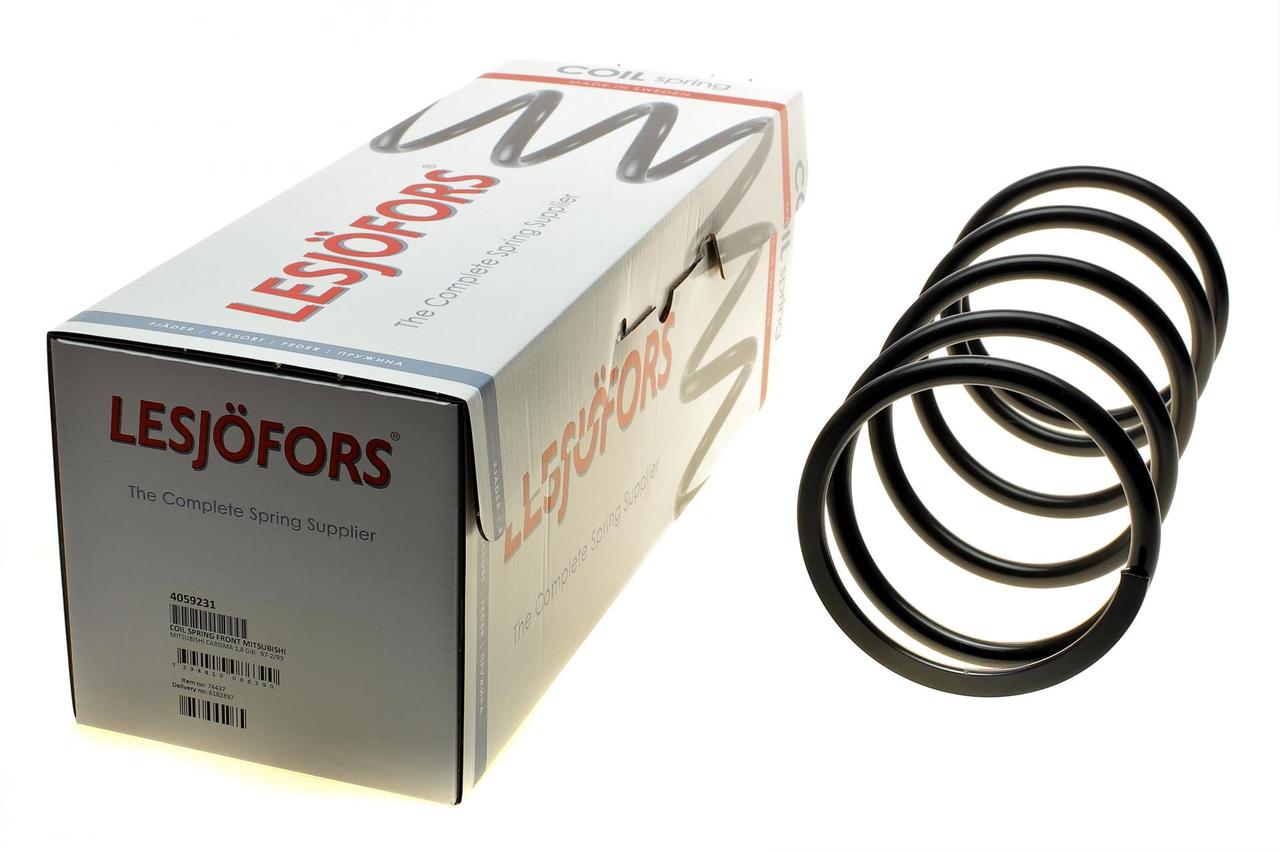 Пружина передня Mitsubishi Carisma 1.8 16V GDI 97-99 (Lesjofors 4059231)