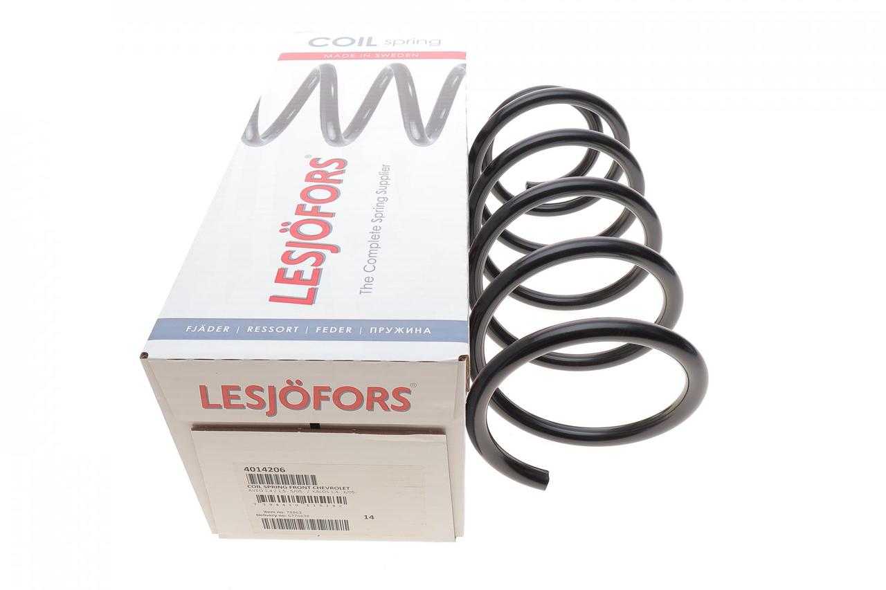 Пружина передня Chevrolet Aveo Kalos 1.4 1.4 16V 1.5 05- (Lesjofors 4014206)