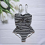 Суцільний закритий жіночий купальник Esmara р.36 EURO (р.S, 40-42), м'яка чашка, фото 3