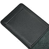 Обкладинка для поліцейського, для посвідчення та жетону, натуральна шкіра., фото 3