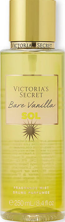 Victoria's Secret Bare Vanilla Sol парфумований спрей(міст) для тіла  (оригінал оригінал США)