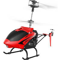Іграшка радіокерована Syma Вертоліт 2.4 ГГц 23 см зі світлом, барометром (S5H_red) p