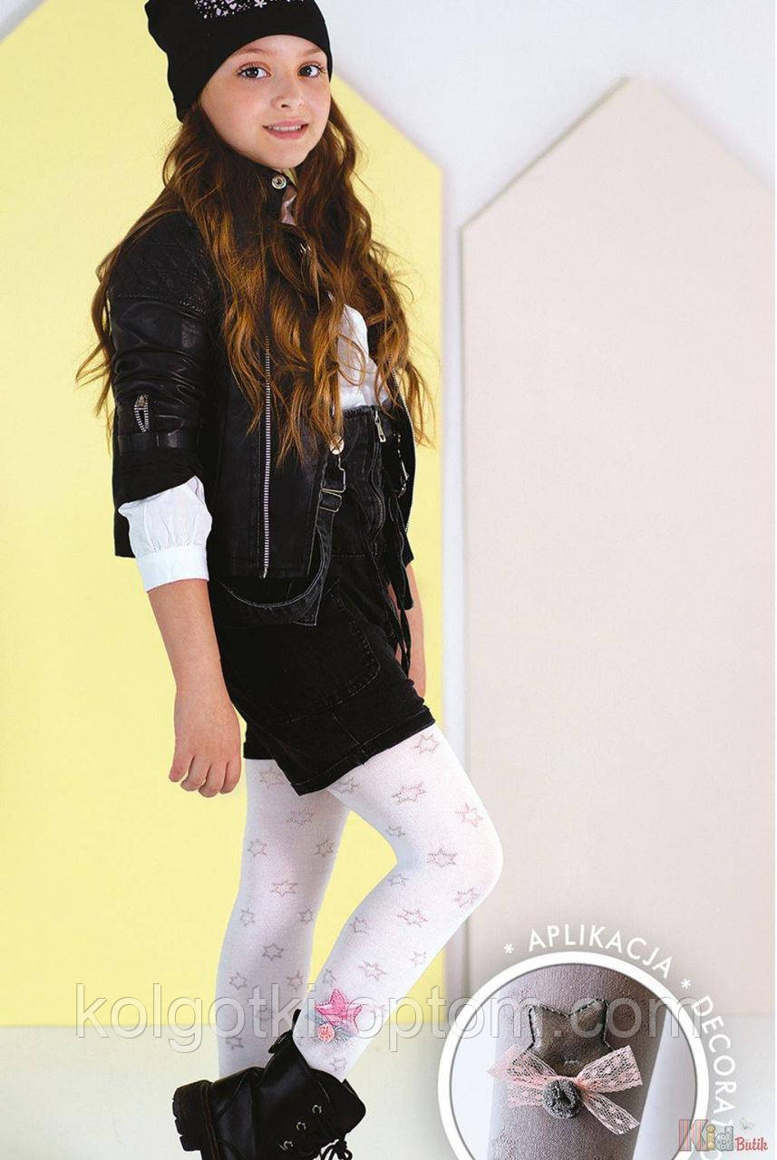 ОПТОМ Колготки кремові "Lilibeth" для дівчинки (92-98 / 2,5-3 роки) Knittex 5906906057887