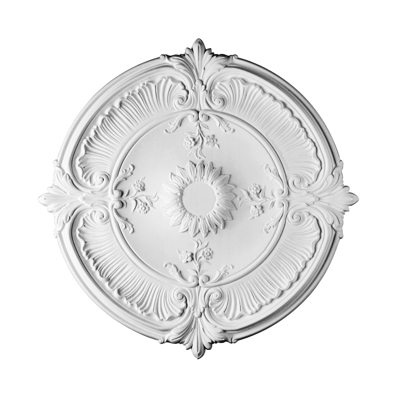 Розетка стельова, поліуретанова Orac Decor R73