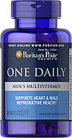 One Daily Men's Multivitamins Puritan's Pride, 100 таблеток