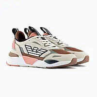 Urbanshop com ua EA7 Туфлі Emporio Armani Ace Runner дощовий день/чорний ірис/імперадор/теракотовий РОЗМІРИ