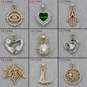 Кулоны фирмы Xuping Jewerly золото серебро медицинское золото женские 18К 24К