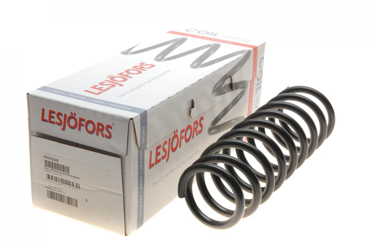 Пружина задня Mitsubishi Lancer VIII 1.5 1.8 Flexfuel 2.0DI-D 08-10 (Lesjofors 4259248)