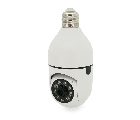 2Мп Wi-Fi відеокамера вулично-внутрішня SD/карта PiPo PP-IPC29D2MP15 PTZ 2.8mm під цоколь Е27 ICSee
