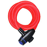 Противоугонный трос Oxford Cable Lock 12mm x 1800mm Red