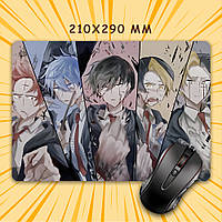 Килимок для мишки А4 - 210x290 мм Mashle: Magic and Muscles / Магія та М'язи 008