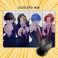 Килимок для мишки А4 - 210x290 мм Mashle: Magic and Muscles / Магія та М'язи 009