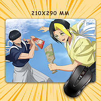 Килимок для мишки А4 - 210x290 мм Mashle: Magic and Muscles / Магія та М'язи 020