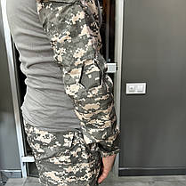 Бойова сорочка Убакс, піксель НАТО, котон (бавовна), розмір 3XL, Combat, тактична сорочка Убакс, фото 2