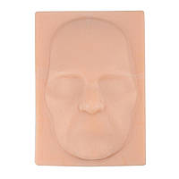 Silicone Face Model, Mannequin Head for Injection Practice, Suture Training, Acupuncture