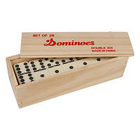 Настольная игра домино в в деревянной коробке 5010D