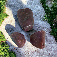 Натуральный Рубин 3 камня Любовь Страсть Удача - талисман от сглаза зависти и клеветы