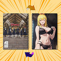 Скетчбук А5 48 арк. 150 гр.м² Mashle: Magic and Muscles / Магія та М'язи 005