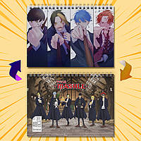 Скетчбук А5 48 арк. 150 гр.м² Mashle: Magic and Muscles / Магія та М'язи 009