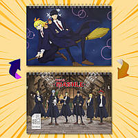 Скетчбук А5 48 арк. 150 гр.м² Mashle: Magic and Muscles / Магія та М'язи 018