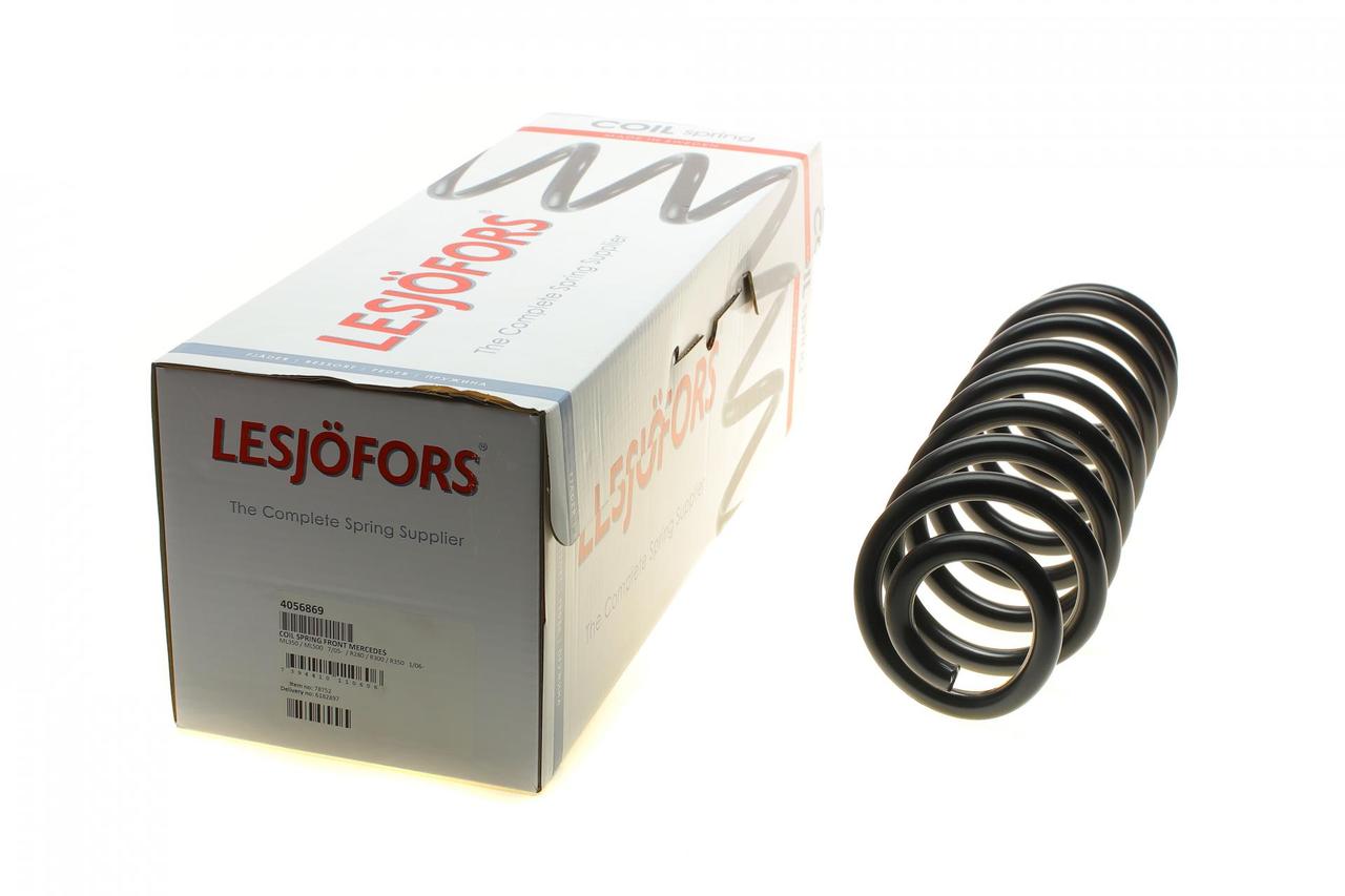 Пружина передня Mercedes M-class ML350 500 05-11 R-class R280-R500 05-14 (Lesjofors 4056869)