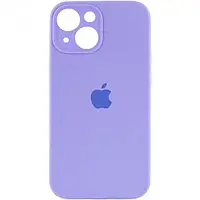 Чохол (з мікрофіброю) Silicone Case Full Camera для iPhone 14