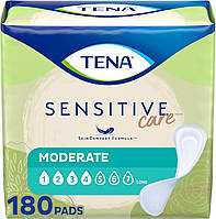 TENA Incontinence Pads, Bladder Control & Postpartum for Women, Moderate Absorbency, Long, Intimates - 180