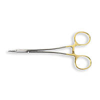 Cynamed TC Sarot Needle/Suture Holder Driver with Tungsten Carbide Inserts and Gold Rings - Premium Grade