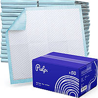 50 x Extra Large 36" x 36" Ultra Absorbent Disposable Incontinence Bed Pads | High Absorbency Waterproof