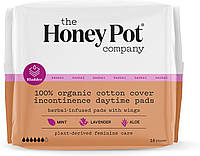 The Honey Pot Company Herbal Daytime Incontinence Pads with Wings. Infused w/Essential Oils for Cooling