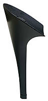 Каблук женский пластиковый 1510 р.1-3 Высота без набойки 9,3-9,85-10,3 см Черный