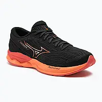 Urbanshop com ua Чоловічі бігові кросівки Mizuno Wave Revolt 3 чорний/настурція/кайєнн РОЗМІРИ ЗАПИТУЙТЕ