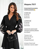 Сукня коротка нарядна, фото 3