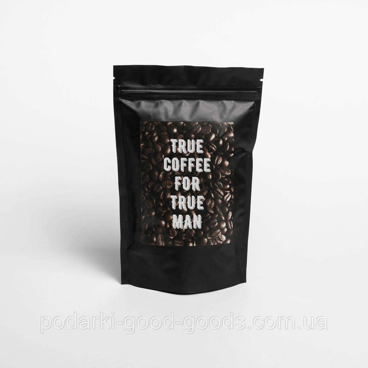 Кава "True coffee for true man", англійська