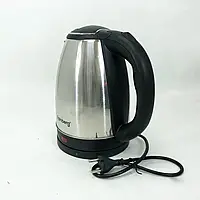 Электрический чайник стальной с дисковым нагревательным элементом объемом 2 литра, Чайник из нержавейки hop