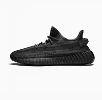 Adidas Yeezy 350 V2 Black Reflective (Реф шнурки)