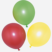 Повітряні кулі асорті 23см 10шт/уп