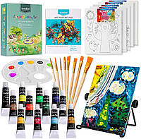 Набор акриловых красок koseibal для детей, набор принадлежностей для художественной живописи
