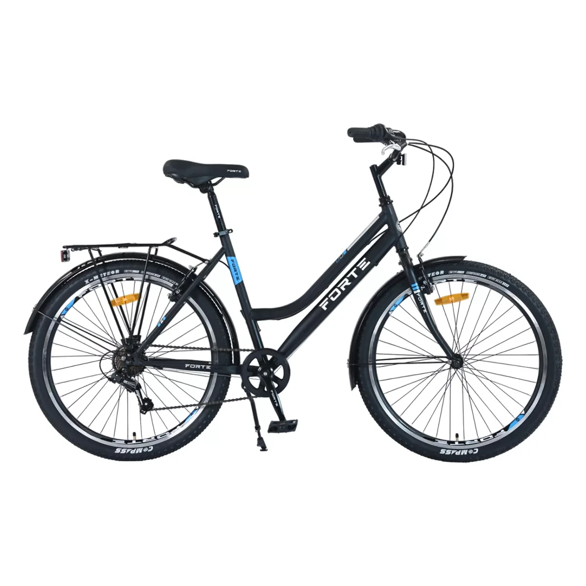 Велосипед Forte Creed 19"/26" чорно-блакитний