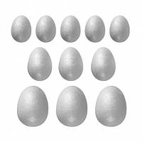 Набор пенопластовых фигурок Santi Яйце 11 штук микс размеров : 743075