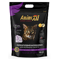 AnimAll PREMIUM Expert Choice Amethyst - сілікагелевой наповнювач для кішок - 15 л