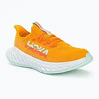 Urbanshop com ua Черевики для бігу жіночі HOKA Carbon X 3 radiant yellow/camellia РОЗМІРИ ЗАПИТУЙТЕ