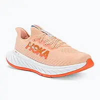 Urbanshop com ua Черевики для бігу жіночі HOKA Carbon X 3 peach parfait/summer song РОЗМІРИ ЗАПИТУЙТЕ