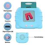 Навчальні картки 224 Монтессорі для вивчення англійської мови кишеньковий алфавіт, фото 8